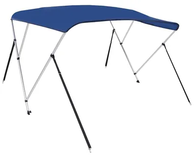 Zdjęcie produktu dla Bimini Top do łodzi - daszek przeciwsłoneczny z 3 łukami - 183x140x137 cm - materiał PVC - wodoodporny i odporny na rozdarcia - kolor khaki