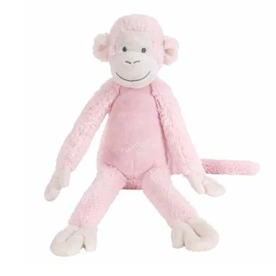 Image de Happy Horse Doudou singe Mickey rose