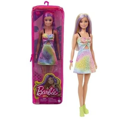 Obrázek produktu pro Barbie Fashionistas HBV22, Módní panenka, Ženy, 3 rok/roky, Dívka, 289 mm, Vícebarevný