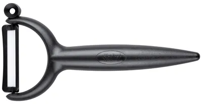Produktbild von Silit 2141240327, Obst & Gemüse, Schwenkbarer Schäler, Keramik, Schwarz, Kunststoff, 20 mm