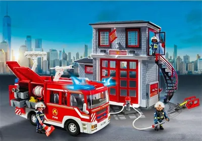 Produktbild von 71603 Action Heroes Feuerwehr-Megaset, Konstruktionsspielzeug