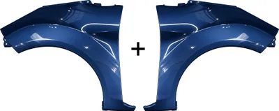 Obrázek produktu pro Blatník FORD FIESTA MK7 levý + pravý CCVC Nautical Blue 08-17 Nově lakovaný