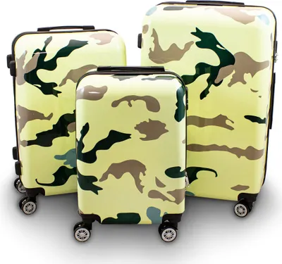 Produktbild von Bituxx Kofferset 3teilig Design Camouflage MS-17312