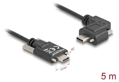 Image de Delock Câble USB 2.0 Type-C mâle