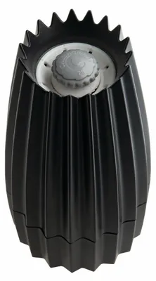 Produktbild von Alessi Grind - Salz-/Pfeffer- und Gewürzmühle aus Gußaluminium, schwarz, Aluminium