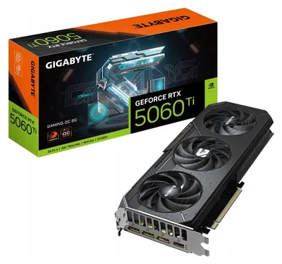 Image de Gigabyte GeForce RTX 5060 Ti GAMING OC 8GB GDDR7 Reflex 2 RTX AI DLSS4