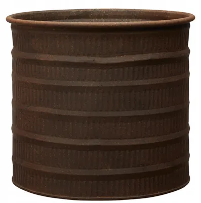 Produktbild von Donika Metall Blumentopf Rost-Optik 25 x 28 cm