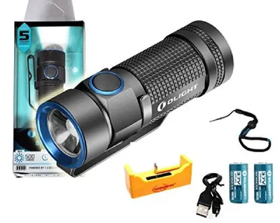 Produktbild von Olight S1R Baton II, Taschenlampe, Schwarz, Aluminium, Tasten, 1,5 m, IPX8