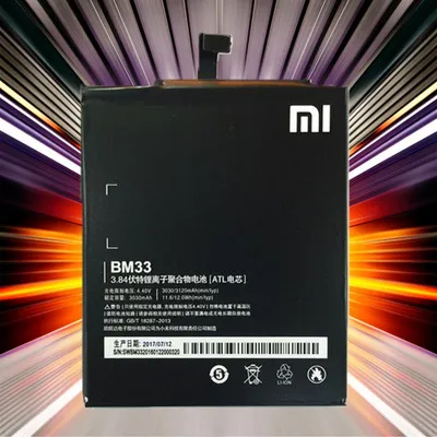 Produktbild von !Original Xiaomi Akku BM33  für Xiaomi Mi4i M4 Battery 3120mAh Batterie Batery!