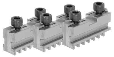 Produktbild von Röhm Grundbacken-Set 3-teilig, gehärtet 140 mm 3 Stk