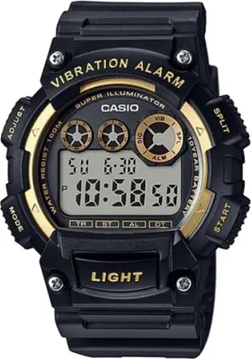 Produktbild von Casio W-735H-1BVEF, Wasserfest, Quarz