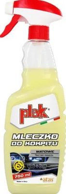 Zdjęcie produktu dla Środek do czyszczenia kokpitu PLAK SCMLECZKO-MAT w butelce z atomizerem 750 ml