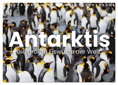 Produktbild von Antarktis - Die größte Eiswüste der Welt. (Wandkalender 2027 DIN A4 quer), CALVENDO Monatskalender