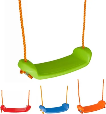 Produktbild von Pilsan Kinderschaukel, Gartenschaukel 06116 mit Seilen, ab 3 Jahren bis 100 kg grün