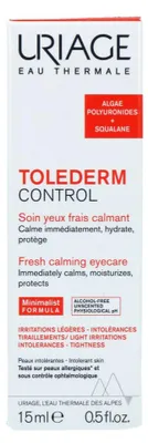 Productafbeelding van Uriage Tolederm Control Fresh Calming Eyecare (15 ml)