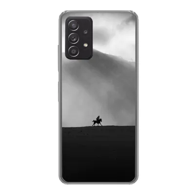 Produktbild von MuchoWow® Handyhülle Schutzhülle Hülle für Samsung Galaxy A33 5G Pferd - Licht - Berg Silikon Softcase Handy Hülle - Kartenhalter