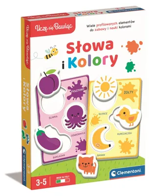 Obrázek produktu pro Clementoni Slova a barvy 50760