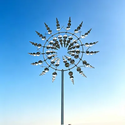 Immagine prodotto di Solidchoice - Unica girandola in metallo per il giardino, ideale per l'esterno