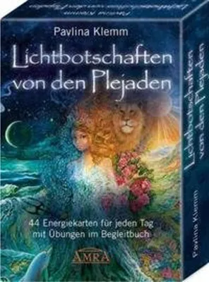 Produktbild von Lichtbotschaften von den Plejaden - das Kartenset: 44 Energiekarten für jeden Tag mit Übungen im Begleitbuch