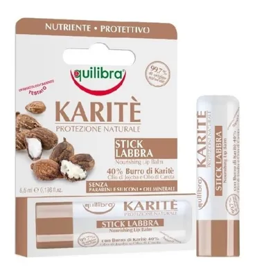 Obrázok produktu pre Balsam na pery Equilibra s obsahom bambuckého masla, 5,5 ml