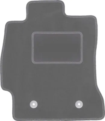 Immagine prodotto di Tappetino in velluto grafite per il lato guida, adatto per Toyota GT86 (2011-, Coupé) – con fissaggi – su misura