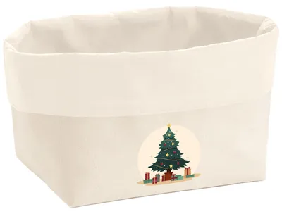 Produktbild von Huuraa Organizer Weihnachtsbaum Tannenbaum 8 Liter Large Canvas Baumwolle Utensilo Geschenkidee