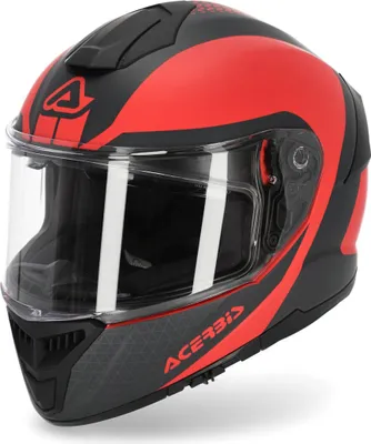 Produktbild von Acerbis Krapon Helm, schwarz/rot, L (59/60)