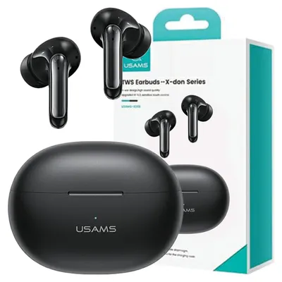 Zdjęcie produktu dla Słuchawki USAMS X-Don TWS Bluetooth 5.3 ENC czarny