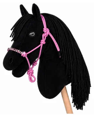 Produktbild von HKM Hobby Horse Set - Shiny Pony - HobbyHorse Farbe - Rosa