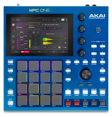 Zdjęcie produktu dla Akai MPC One G2, SD, USB Type-C, DIN (5-pin), 1 szt., 272 mm, 272 mm