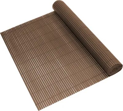 Obrázok produktu pre [neu.haus] PVC rohož na ochranu súkromia (90x300cm) (hnedá) Zástena na ochranu súkromia / vetrolam / záhradný plot / balkónová ohrada / plot