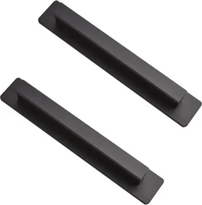 Obrázek produktu pro Samolepicí madlo 2x 150 mm z hliníku pro skleněné dveře