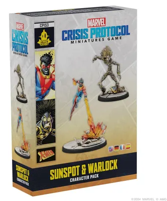 Produktbild von Atomic Mass Games Marvel Crisis Protocol Sunspot & Warlock Miniaturen Set
