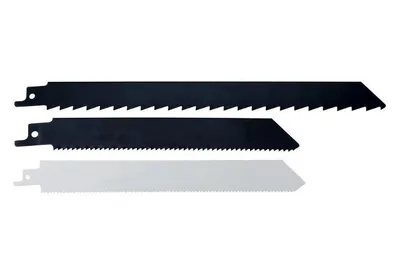 Image de wolfcraft 3 lames de scie sabre pour le bois, l'élagage et le métal