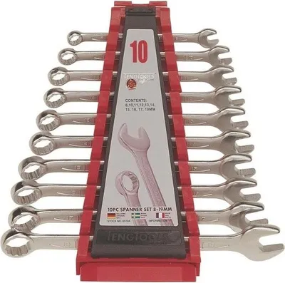 Zdjęcie produktu dla Zestaw Kluczy Płasko-Oczkowych Teng Tools 6510A