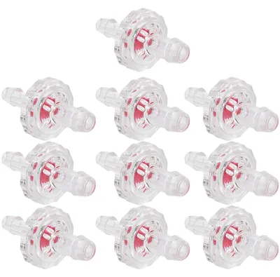 Immagine prodotto di 10 pompe per aerazione per acquari, in PP, con diametro variabile e valvola di non ritorno unidirezionale. Accessori per acquari
