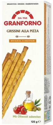 Produktbild von Granforno Grissini alla Pizza 125g