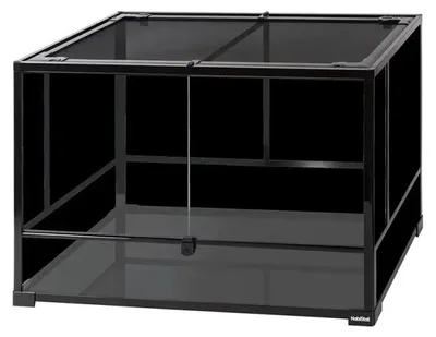Productafbeelding van HabiStat Glazen terrarium 91x45x60 cm voor reptielen en amfibieën