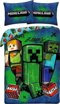 Obrázek produktu pro Ložní prádlo Minecraft, verze 10, 140 x 200 cm / 70 x 90 cm