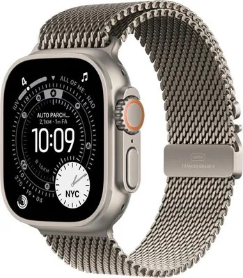 Image de Apple Watch Ultra 3 , OLED, écran tactile, 64 Go, WLAN, GPS, 61,6 g