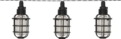 Image de Best Season LED Guirlande lumineuse solaire de fête "Cage" 8 LED blanc chaud IP44 210cm 481-08