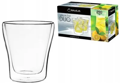 Produktbild von Galicja Duo Thermogläser Doppelwandig 250ml 2 Stück