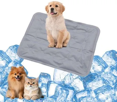 Produktbild von YXHZVON Kühlmatte für Hunde und Katzen, 30 x 40 cm, Kühlmatte, ungiftiges Gel, Kühlmatte für Hunde und Katzen im Sommer