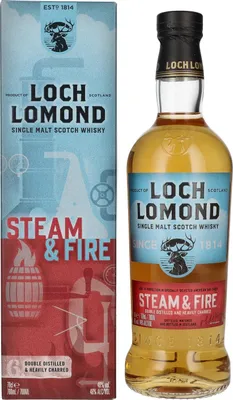 Produktbild von Loch Lomond Steam & Fire + Box 700ml 46% Vol.
