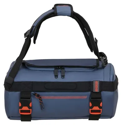 Produktbild von American Tourister Reisetasche Rucksack Urban Track Duffle / Backpack Coated 31L Navy / Orange blau