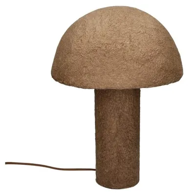 Zdjęcie produktu dla Lampa stołowa Pomax Tierra, kolor brązowy, średnica 36 cm, wysokość 48,5 cm