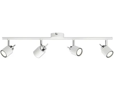 Produktbild von Philips Meranti Decken-/Wandspot, 4x, Strahler Oberflächenbeleuchtung, GU10, 4 Glühbirne(n), LED, 220-240 V, Weiß