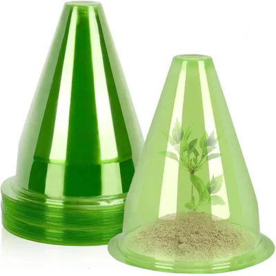 Obrázek produktu pro TRANKIELO® – Zelené ochranné obaly pro rostliny – Ochrana proti chladu a mrazu – Odolné a vhodné pro různé typy rostlin
