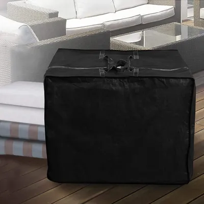 Imagen del producto de Bolsa de almacenamiento y funda protectora para cojines de exterior, impermeable, de 80 x 80 x 60 cm, ideal para jardín y camping