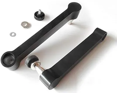 Imagen del producto de Soportes de extensión para varillas, 2 unidades, color , de 37 a 72 cm, para soportes de televisión